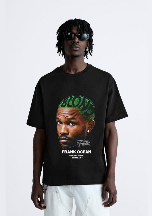 MAZ-AIR™ "FRANK OCEAN” Tee — Black Edition
