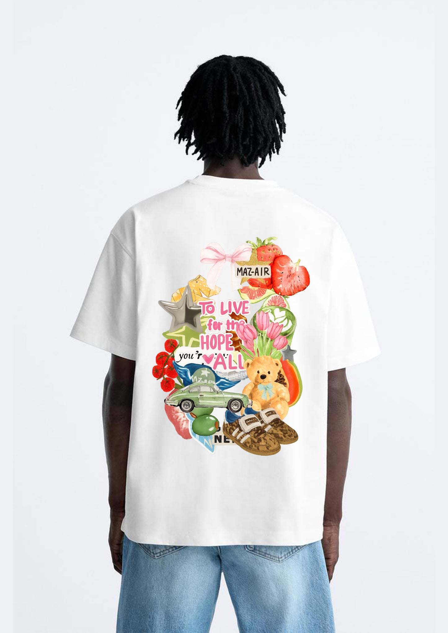 MAZ-AIR™ “Hope Y’all” Tee — White Edition