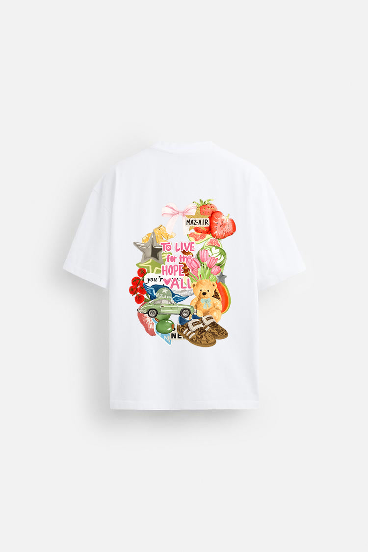 MAZ-AIR™ “Hope Y’all” Tee — White Edition