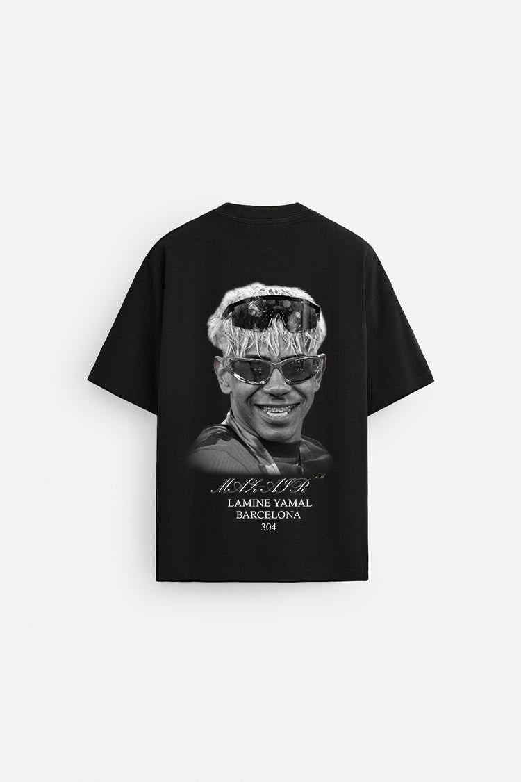 MAZ-AIR™ "LAMINE YAMAL” Tee — Black Edition