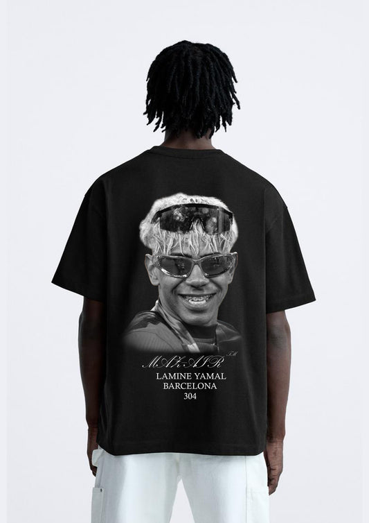 MAZ-AIR™ "LAMINE YAMAL” Tee — Black Edition