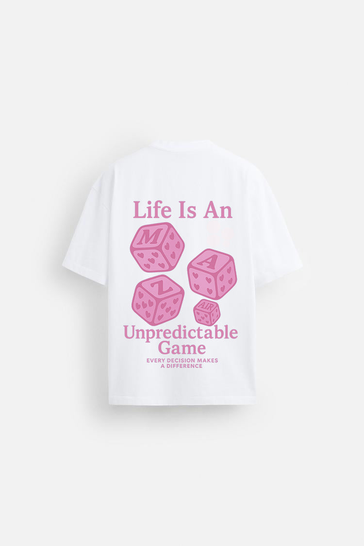 MAZ-AIR™ “Unpredictable Game” Tee — White Edition