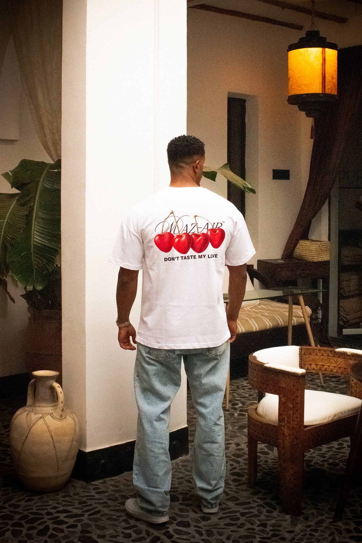 MAZ-AIR™ “Don’t Taste My Love” Tee — White Edition