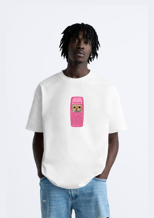 MAZ-AIR™ “ITS OVER” Tee — White Edition