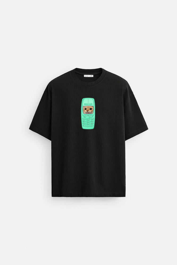 MAZ-AIR™ “ITS OVER” Tee — Black Edition