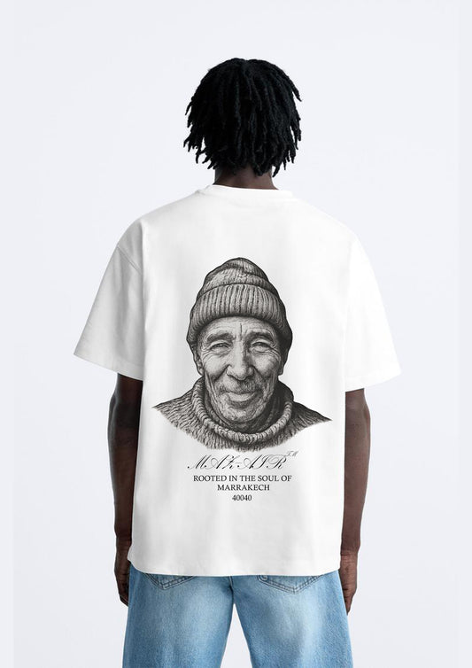 MAZ-AIR™ "Moul Kech” Tee — White Edition