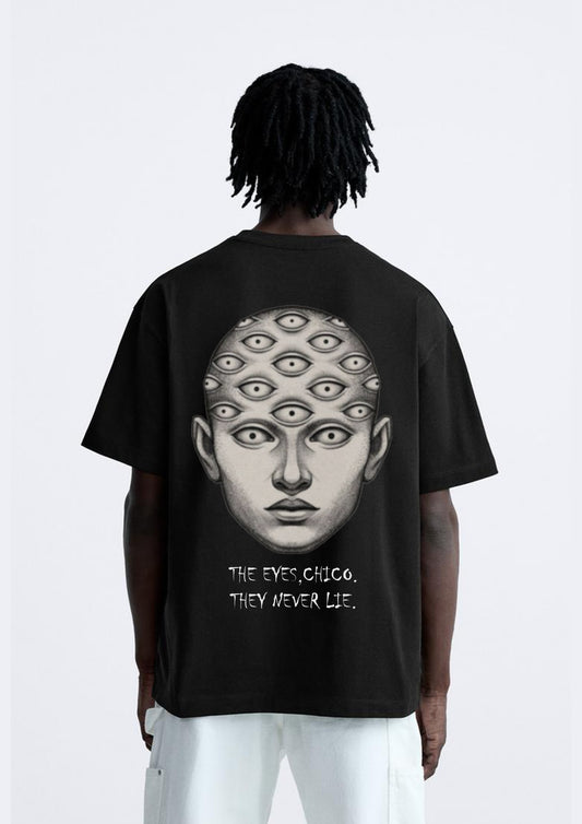 MAZ-AIR™ “Eyes Chico” Tee — Black Edition