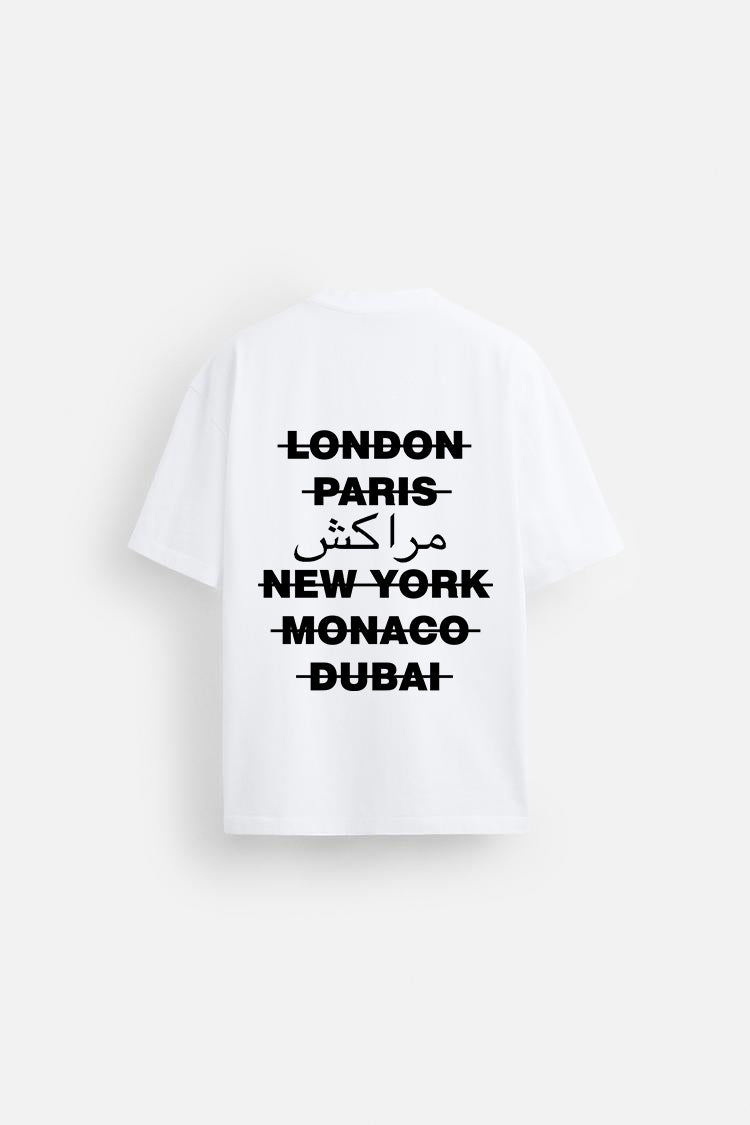 MAZ-AIR™ “kech Over Everything” Tee — White Edition