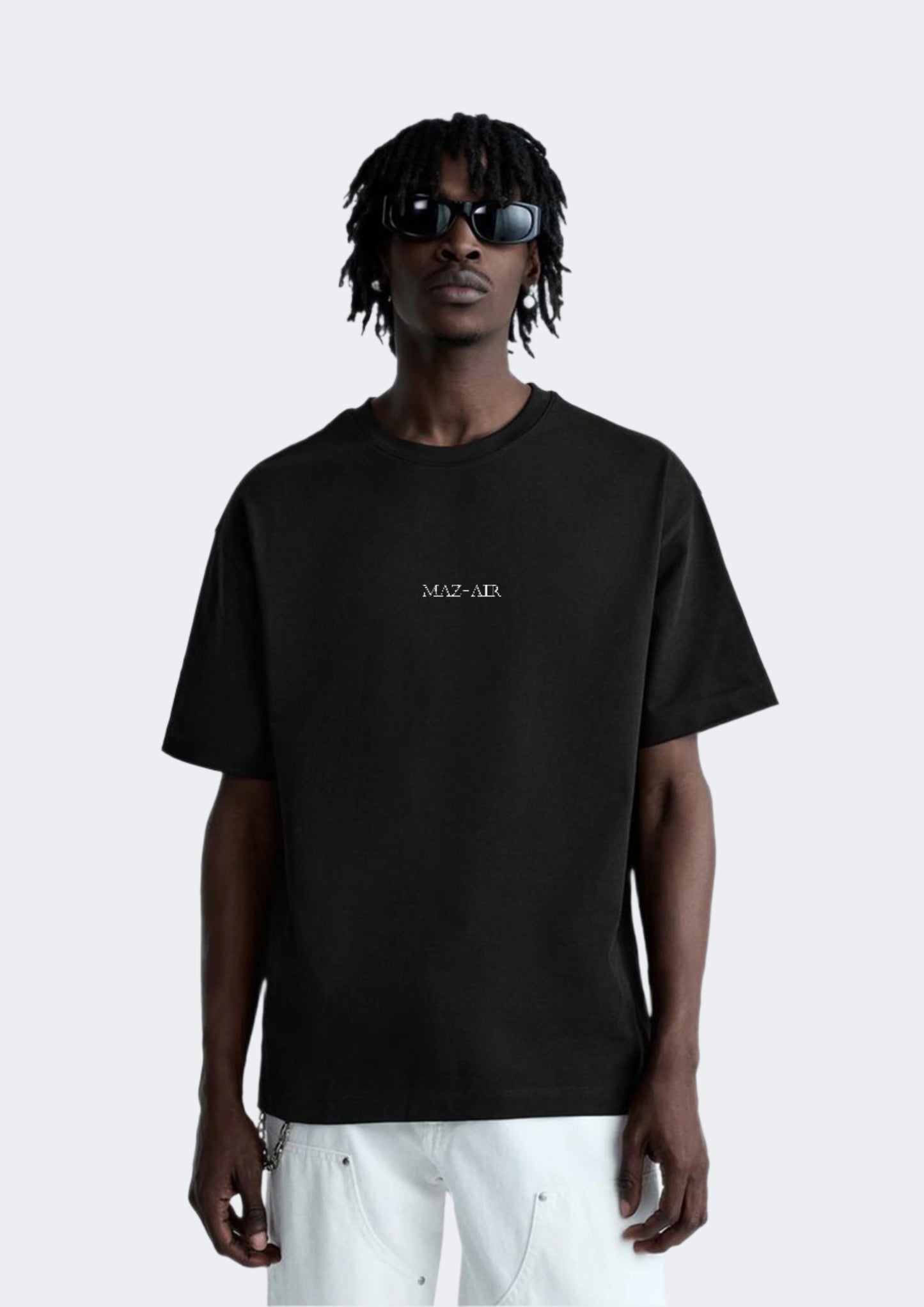 MAZ-AIR™ “Eyes Chico” Tee — Black Edition