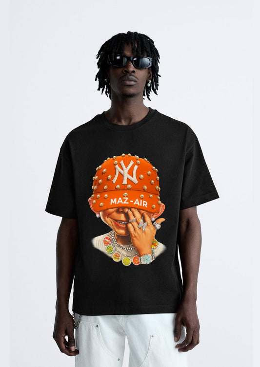 MAZ-AIR™ “Bad Boy NY” Tee — Black Edition