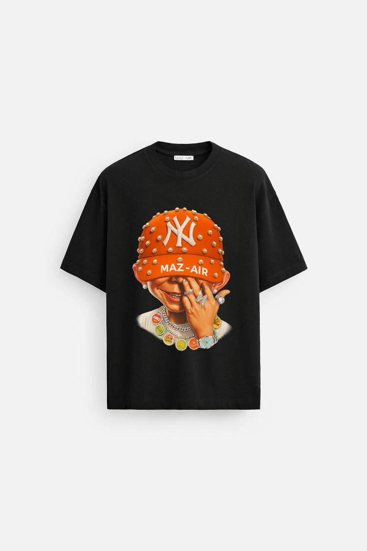 MAZ-AIR™ “Bad Boy NY” Tee — Black Edition