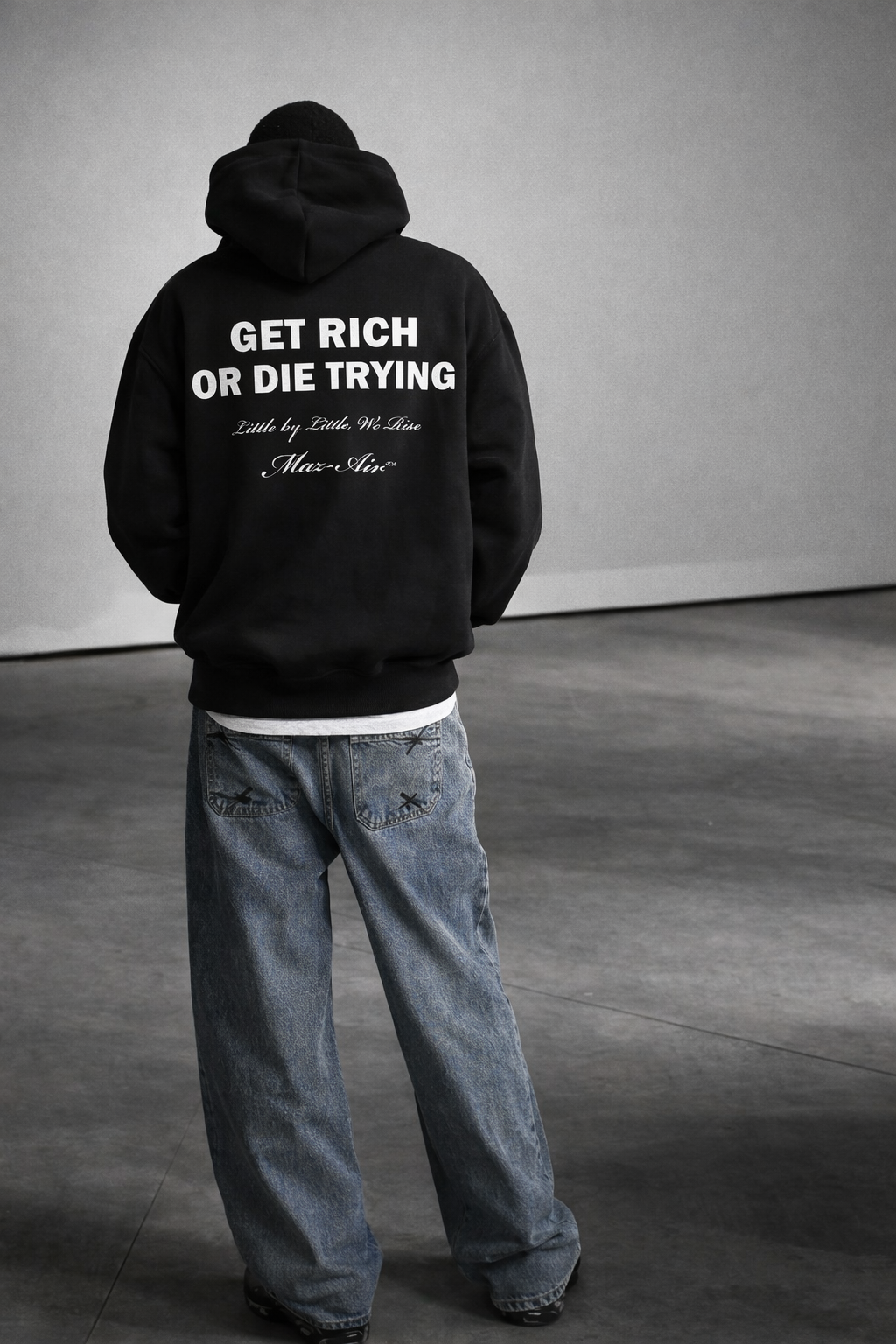 MAZ-AIR™ “Get Rich or Die Trying” Hoodie