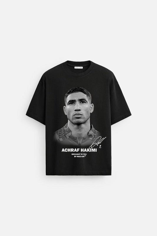 MAZ-AIR™ "ACHRAF HAKIMI” Tee — Black Edition