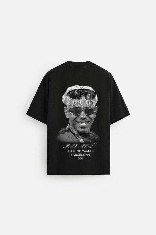MAZ-AIR™ "LAMINE YAMAL” Tee — Black Edition