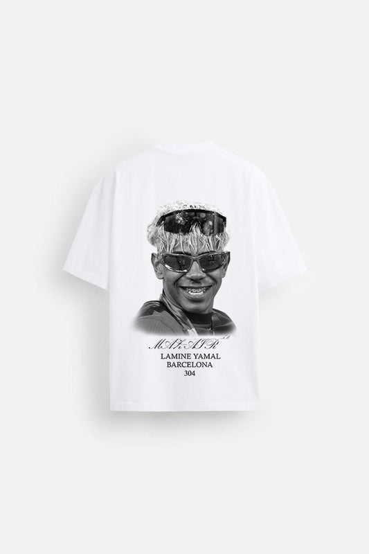 MAZ-AIR™ "LAMINE YAMAL” Tee — White Edition
