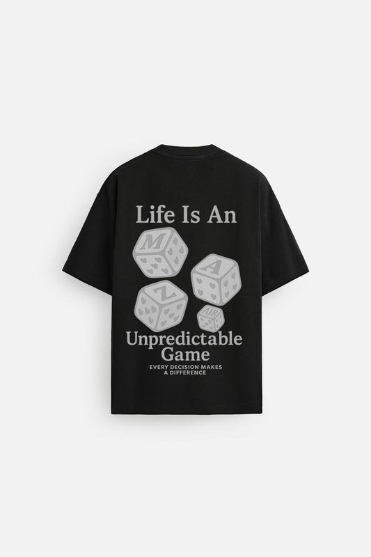 MAZ-AIR™ “Unpredictable Game” Tee — Black Edition