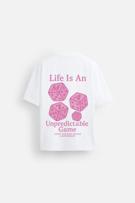 MAZ-AIR™ “Unpredictable Game” Tee — White Edition