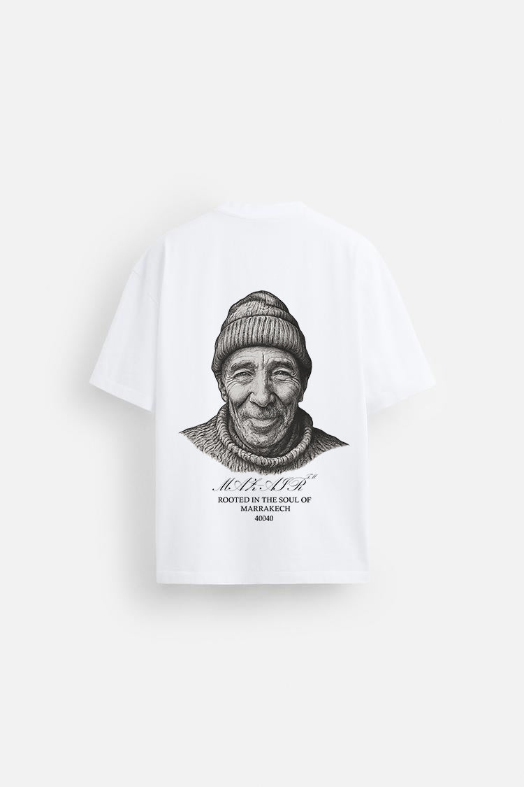 MAZ-AIR™ "Moul Kech” Tee — White Edition