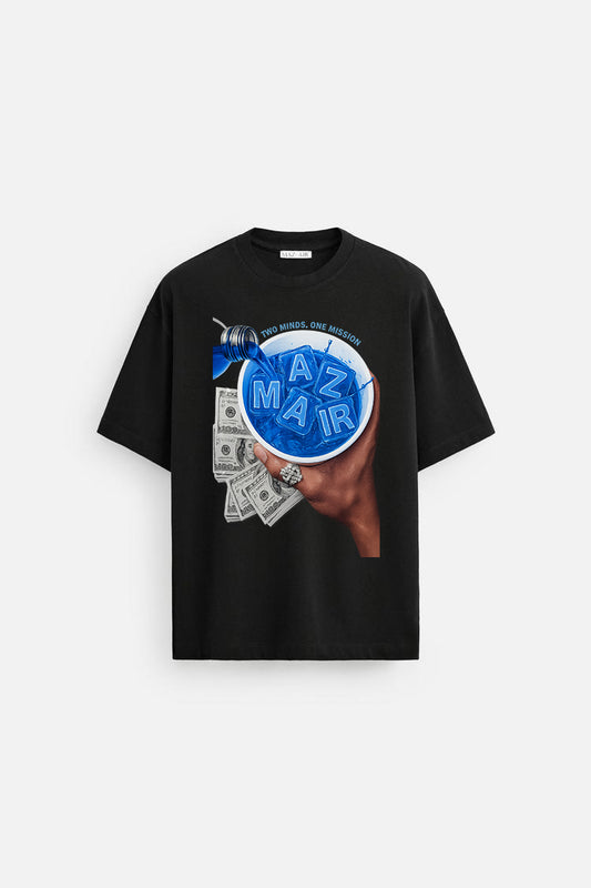 MAZ-AIR™ “Cold Pour” Tee — Black Edition