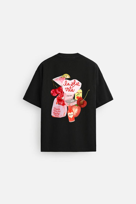 MAZ-AIR™ “La Dolce Vita” Tee — Black Edition