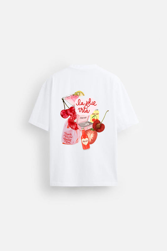 MAZ-AIR™ “La Dolce Vita” Tee — White Edition