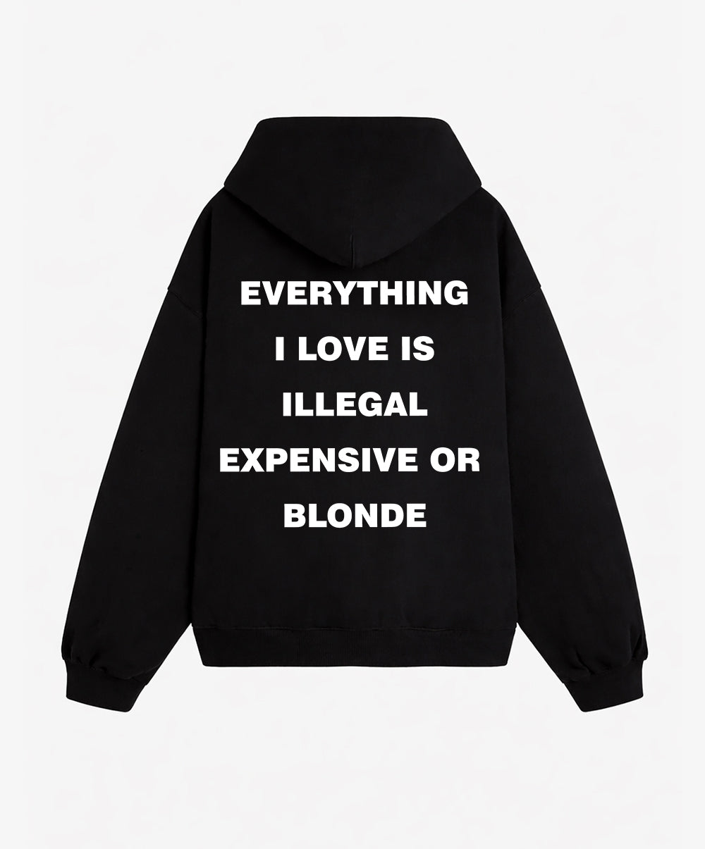 MAZ-AIR™ “Blonde” Hoodie — Black Edition