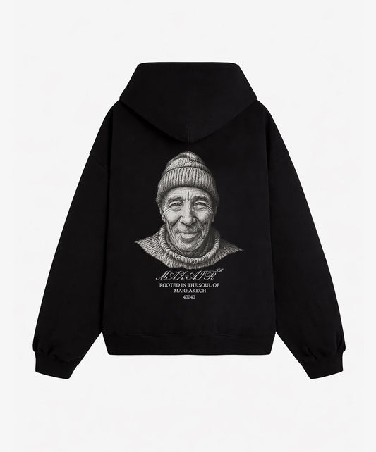 MAZ-AIR™ "Moul Kech” Hoodie — Black Edition
