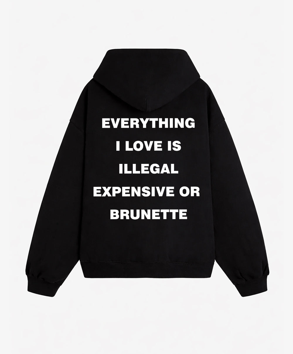 MAZ-AIR™ “Brunette” Hoodie — Black Edition