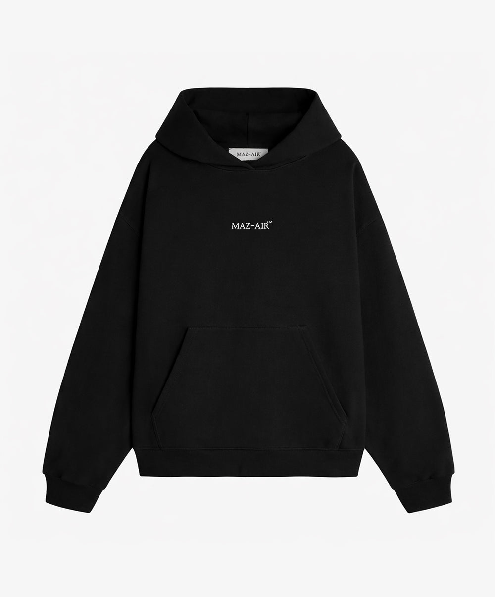 MAZ-AIR™ “Through Your Eyes” Personalized Hoodie — Black Edition
