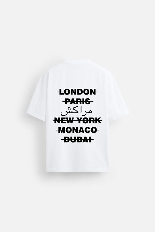 MAZ-AIR™ “kech Over Everything” Tee — White Edition