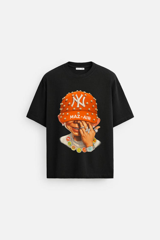 MAZ-AIR™ “Bad Boy NY” Tee  — Black Edition